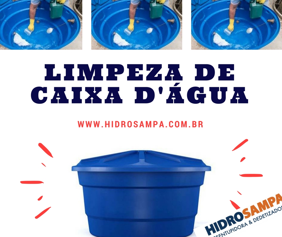 Limpeza de Caixa D'água na Bela Vista